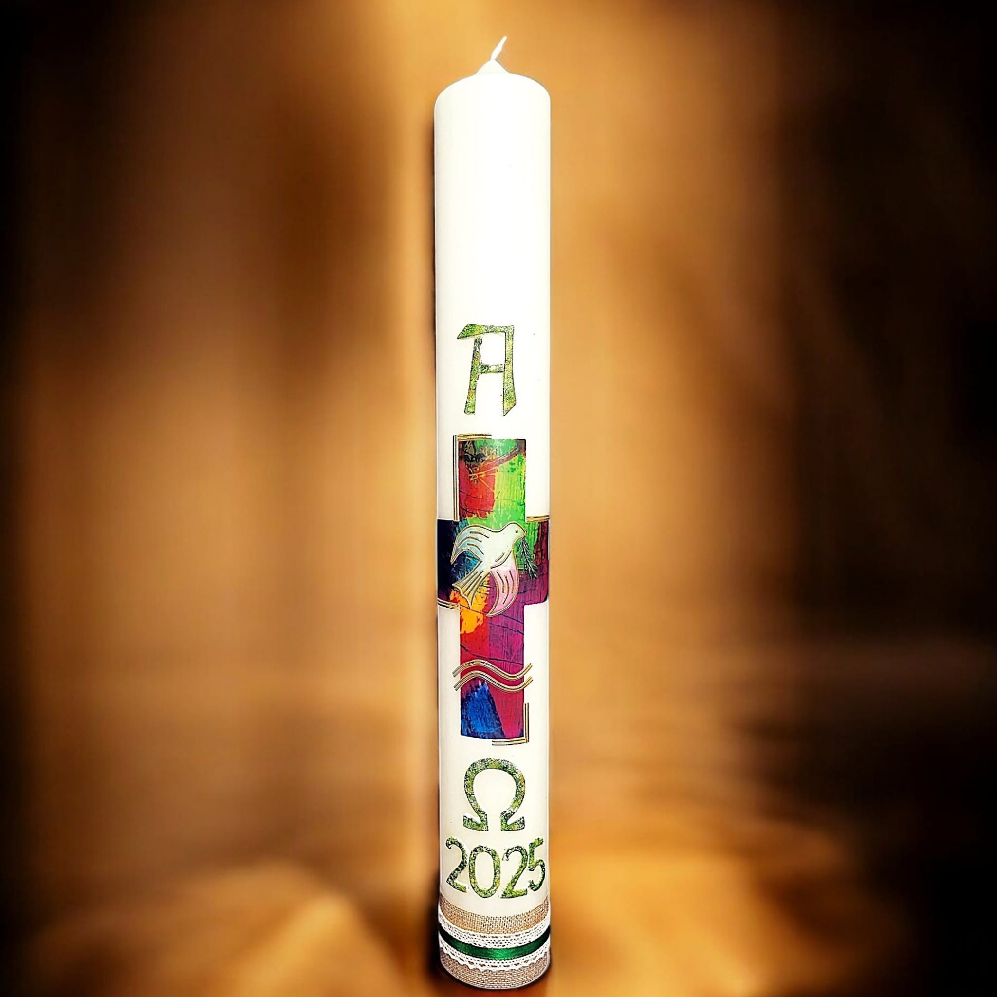 Osterkerze OK 69 - 10% Bienenwachs