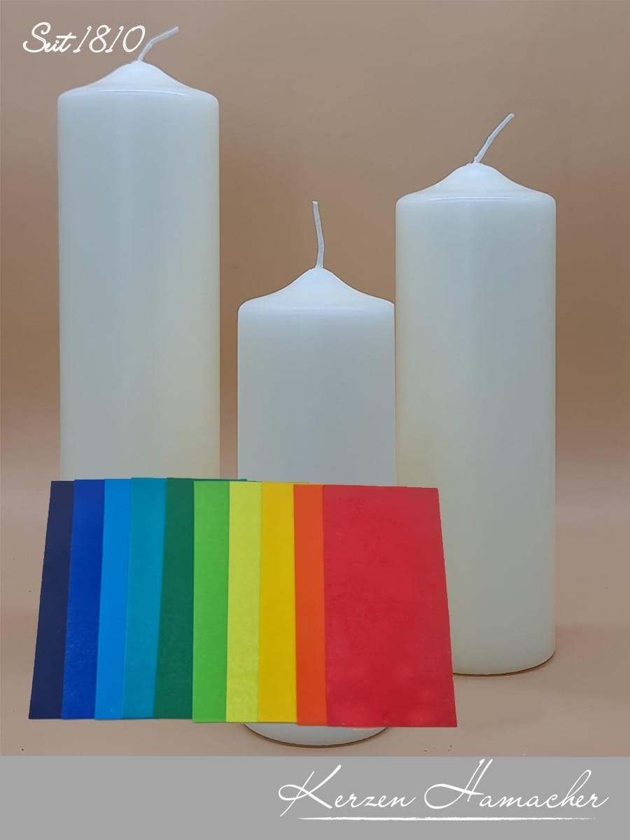 Kerzen selbst verzieren